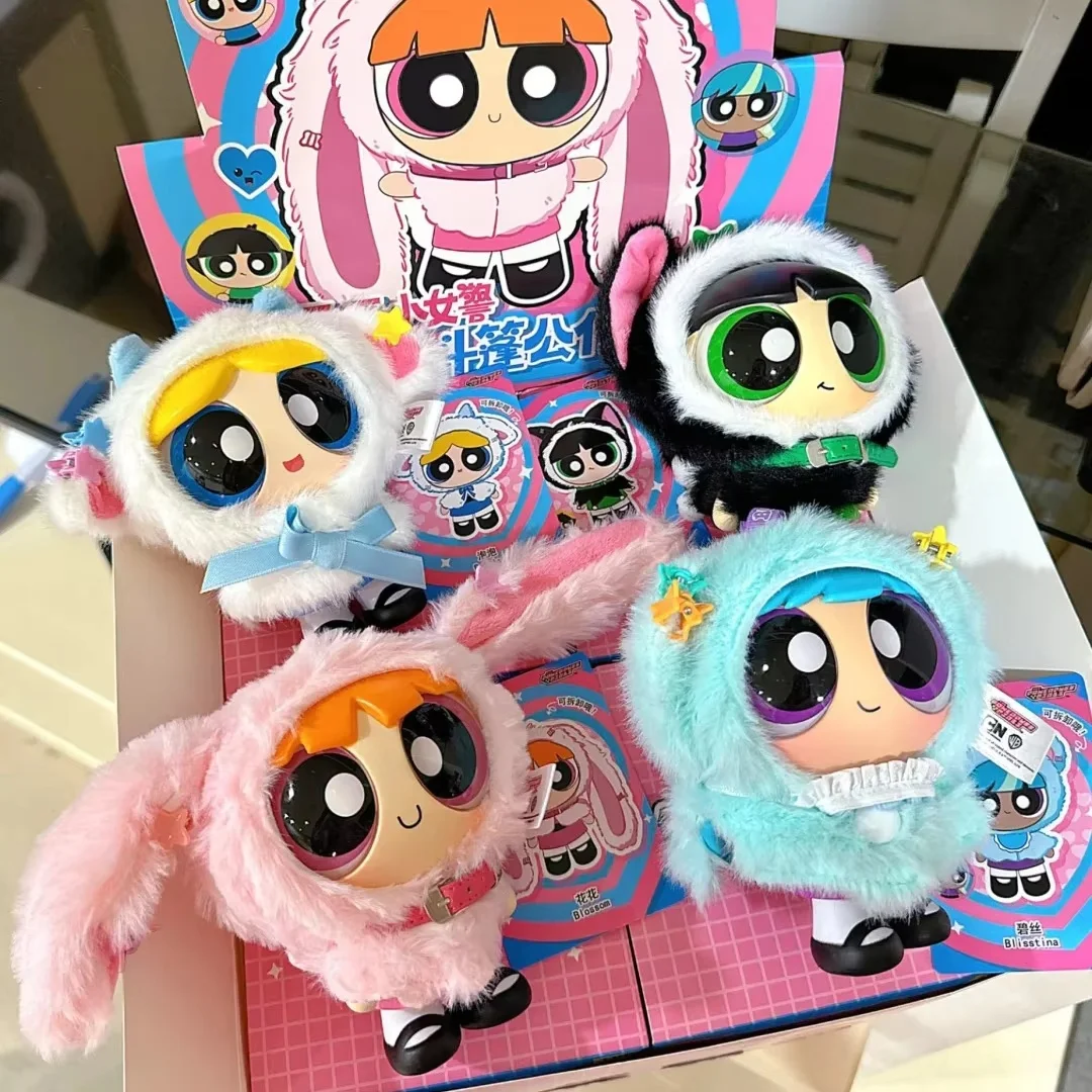 Toptoy Powerpuff الفتيات الموسم كيب صندوق أعمى الفينيل أفخم دمية العصرية تحصيل لعبة مفاجأة زخرفة للفتيات هدية السنة الجديدة #2