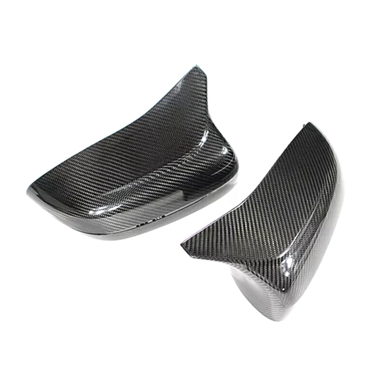 For BMW F90 M5 F91 F92 M8 2018-2022 Real Carbon Fiber Rearview Mirror Cover Add on