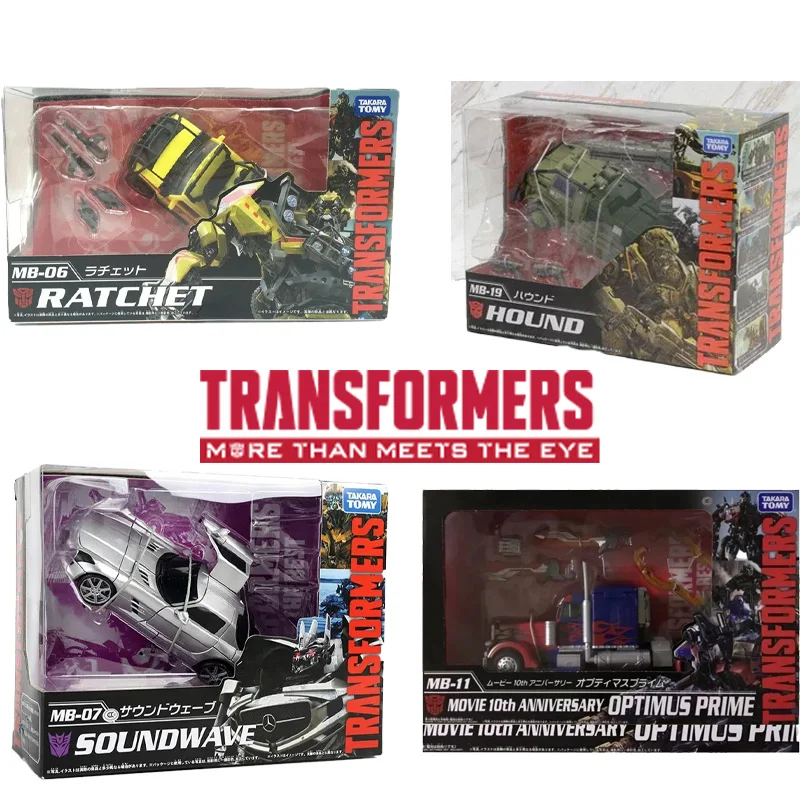 Takara Tomy Transformers Mb-01 02 03 04 05 Optimus Prime Bumblebee Figurka akcji Hobby Anime Prezent Oryginalny model zabawki