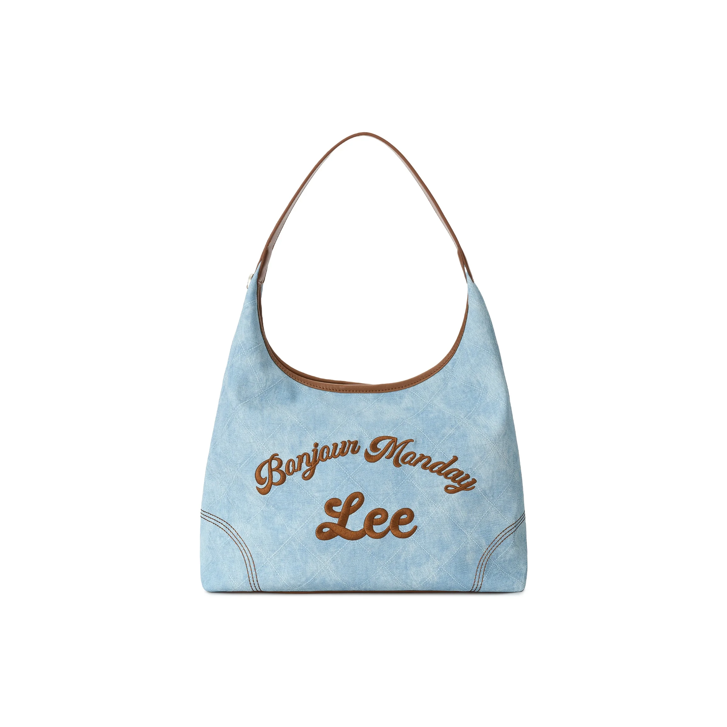 Embroidery Bag - Lee Pu Koltuk Altı Omuz Çantası