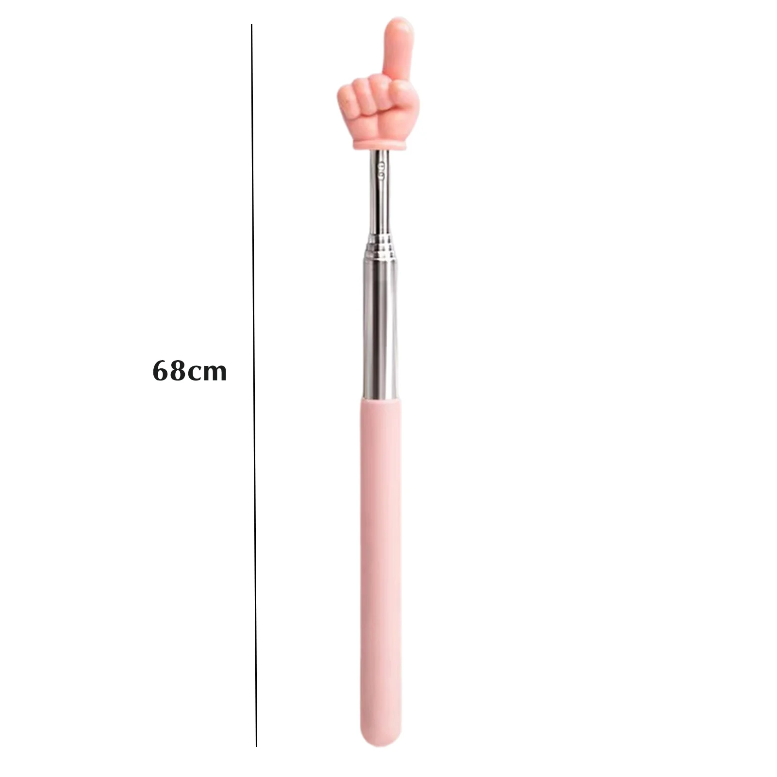 68cm Telescoping Teacher Pointer Colorful Retractable Teacher Hand Pointer for Classroom Kids Reading Pointer BHL2333-FRO view 6
