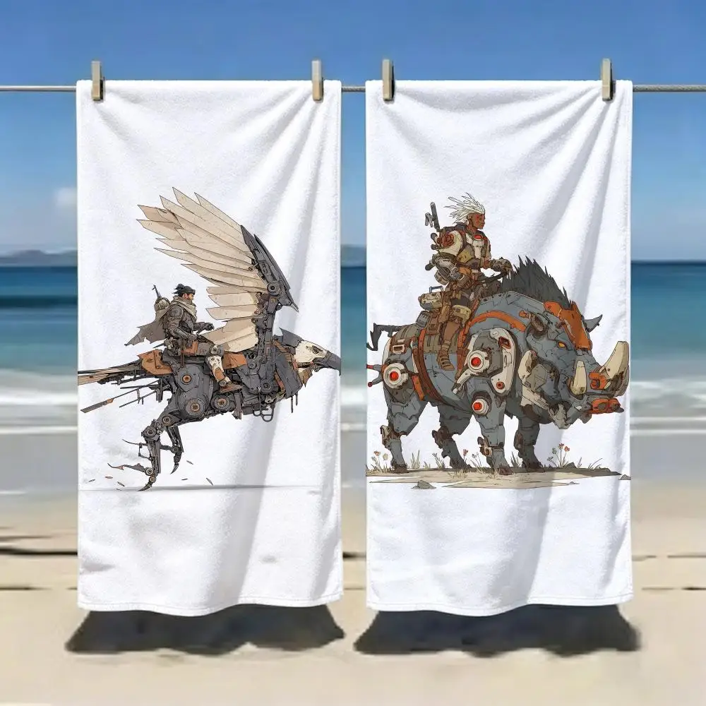 Vintage Ancient Mount Towel Microfiber soft Beach Towel for Travel Fitness Sauna Bathing Camping