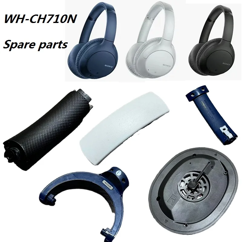 Peça de reposição original para fones de ouvido SONY WH-CH710N, substituição de dobradiça de plástico, unidade de suporte giratório, peças de reparo de alto-falante