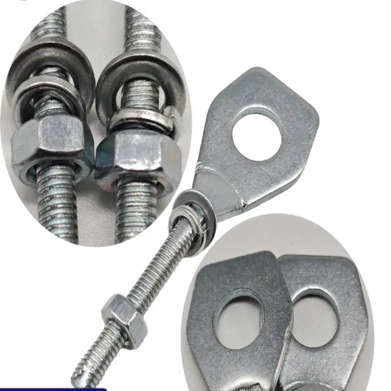 1 Pair Motorcycle Chain Tensioner Regulator High Strength Wear Resistant for JH70 CG125 GS125 DY110 Motorbike Modification