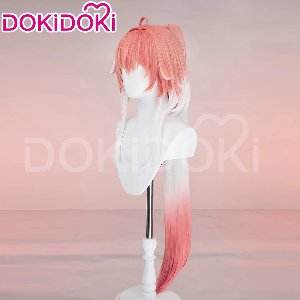 IN STOCK Changli Shorekeeper Yinlin Rover Wig Game Wuthering Waves Cosplay DokiDoki Gradient Dyeing Long Hair Cosplay Free Cap