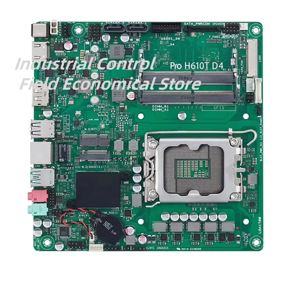 VOOR Asus PRO H610T D4 Moederbord