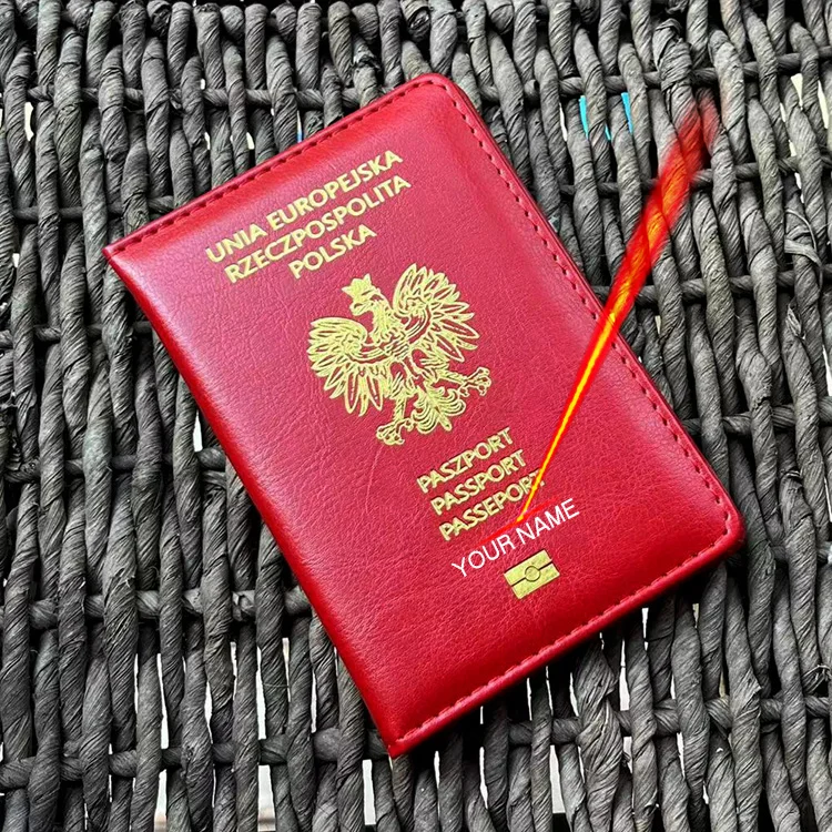 Polen Polish paspoorthoesje Reizen Accessoires Paspoort Case Na Dokumenty Etui Na Paszport Okładka