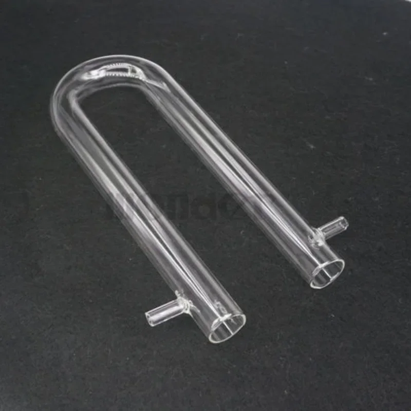 20x200mm Glas Trocknen Rohr Adapter U Form Mit Seite Arm Labware Absorption
