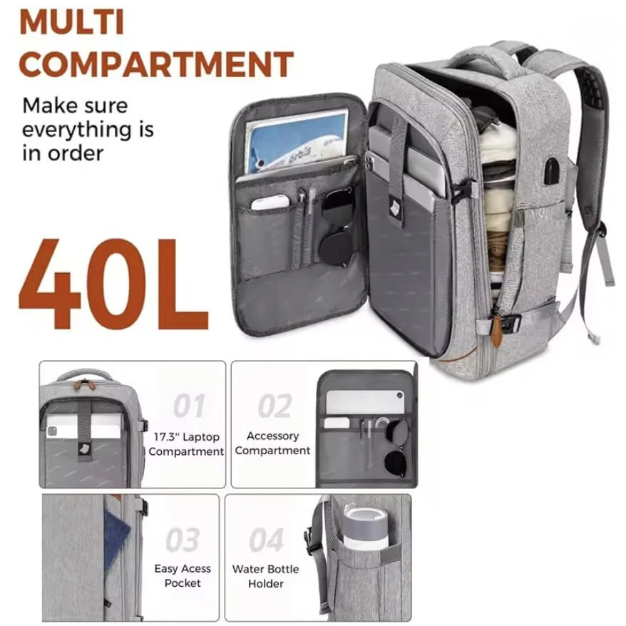 sac-a-dos-de-voyage-approuve-pour-le-transport-aerien-40l-extensible-avec-3-cubes-de-rangement-sacoche-impermeable-pour-ordinateur-portable-jusqu'a-173-pouces