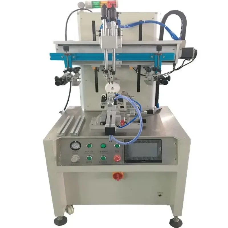 

Jar Cup Screen Printing Machine with Servo on Glass Bottles Screen Printing Machine