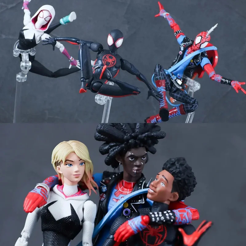 

Ct Factory Shf Punk Человек-паук фигурку шарнирная подвижная модель игрушки для мальчиков подарок на день рождения универсальные игрушки для путешествий и хобби