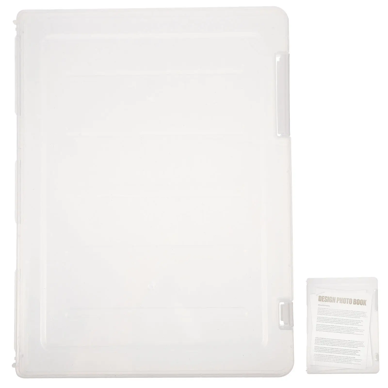 

Многофункциональный ящик для документов из прочного пластика с замком для эффективного хранения бумаг в офисе