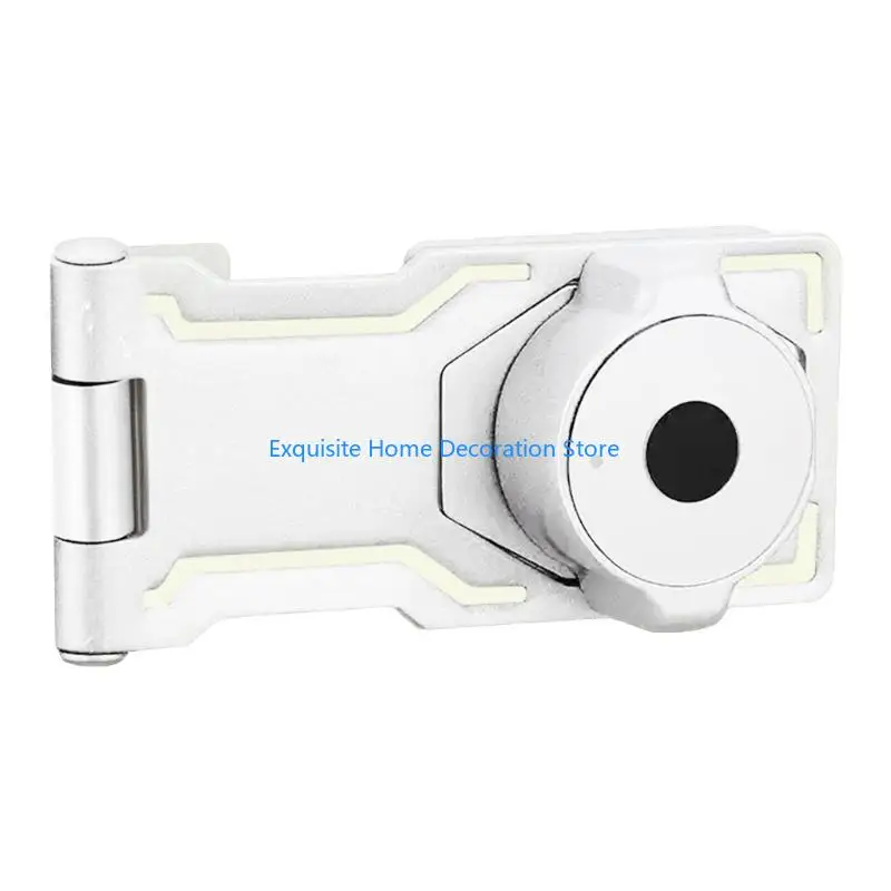 

L5BF Zincs Alloys Keyed Hasp Lock Fingerprint Recognition Lock Office File Lock