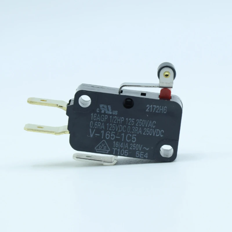 Microinterruptor V-165-1C5 16A 250V para botón de interruptor de límite de viaje OMRON Original