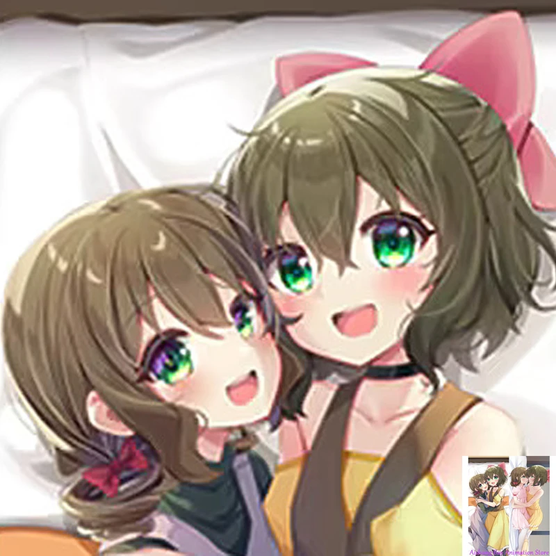 

Dakimakura Anime Pillow Cover Fina & Shuri Double Sided Print Life-size Body Decoration