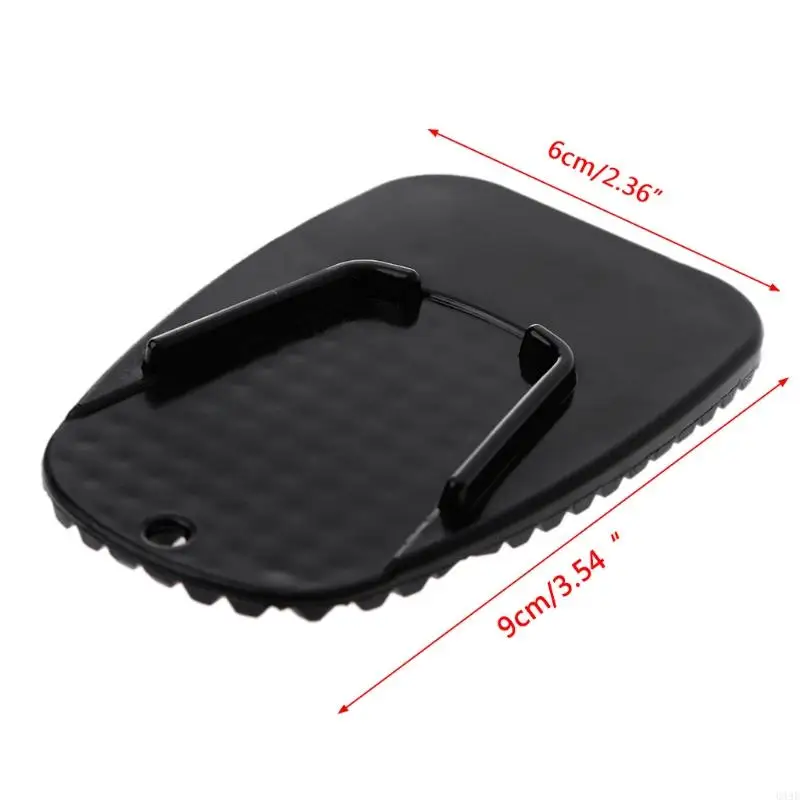 649E Universal Motorcycle Kickstand Pad Hỗ trợ Tấm giữ đỗ xe đứng bên phần mở rộng khung mở rộng cho Yamaha cho FO FO