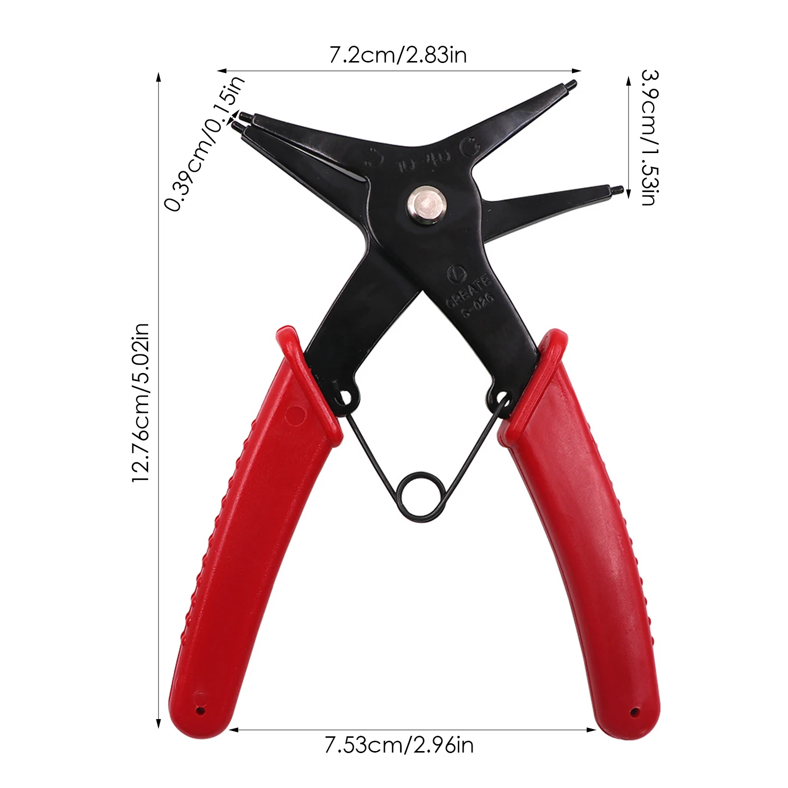 Circlip Plier Snap Ring Removal Tool Dual Purpose Circlip Pliers Snap Ring Tool Pliers For Inner Ring And Outer Ring Circlips