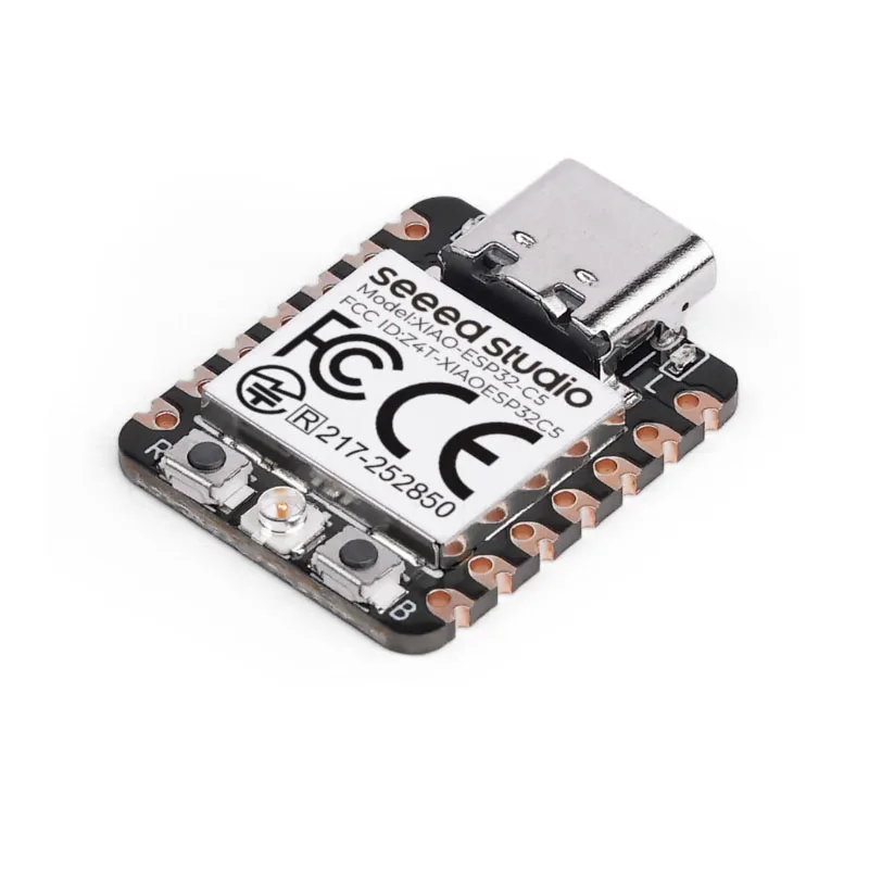 1/5 SZT. XIAO ESP32-C5 Seeed Studio Moduł WiFi 6 ESP32 C5 Mini Płytka Rozwojowa 5GHz 32-bit RISC-V Bluetooth IEEE 8MB RAM Zigbee — zdjęcie produktu 3