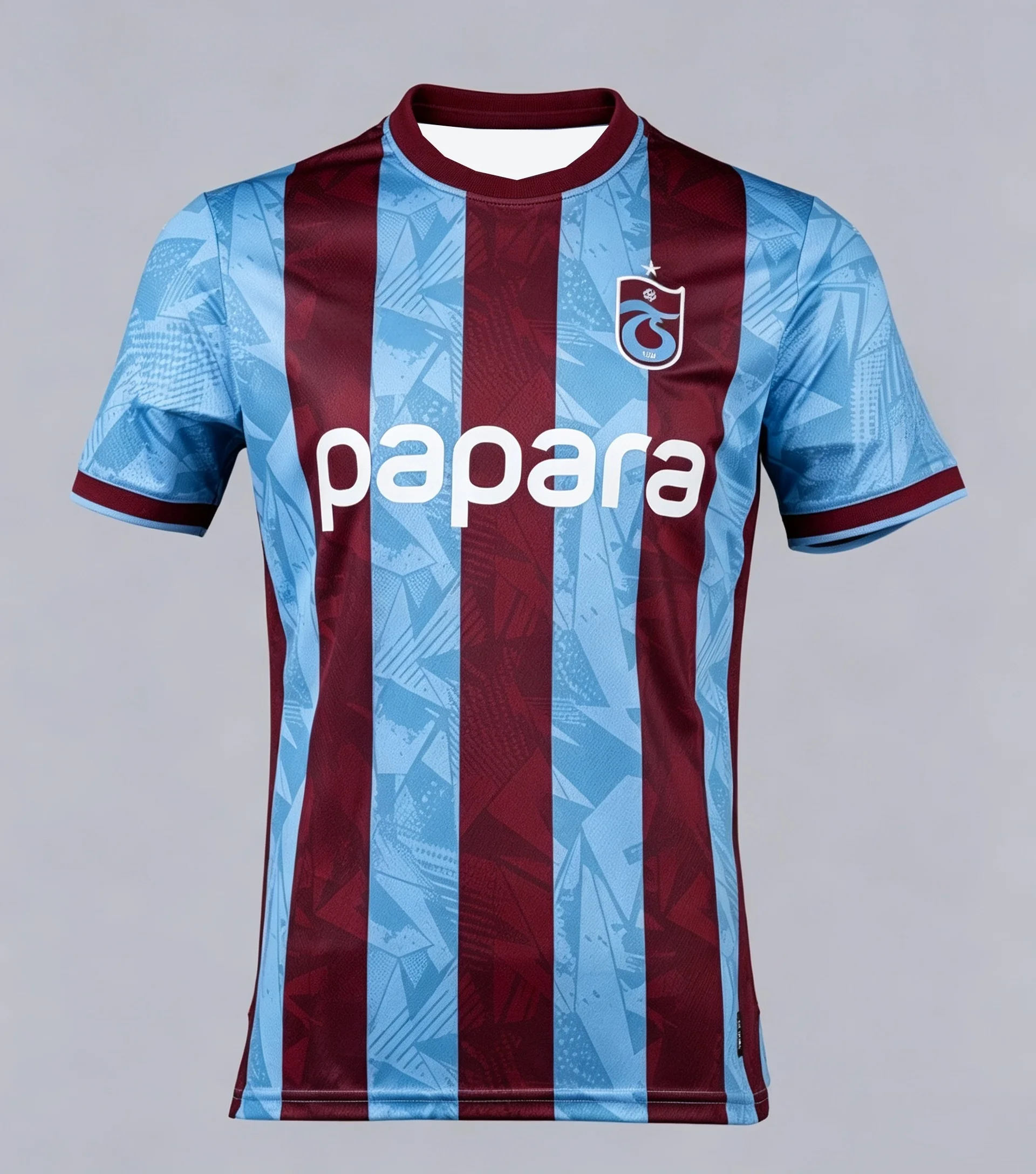 2026 Trabzonspor 3D Printed Football Jersey Men's Summer Breathable Quick Drying Short Sleeved T-shirt Family Matching Clothing