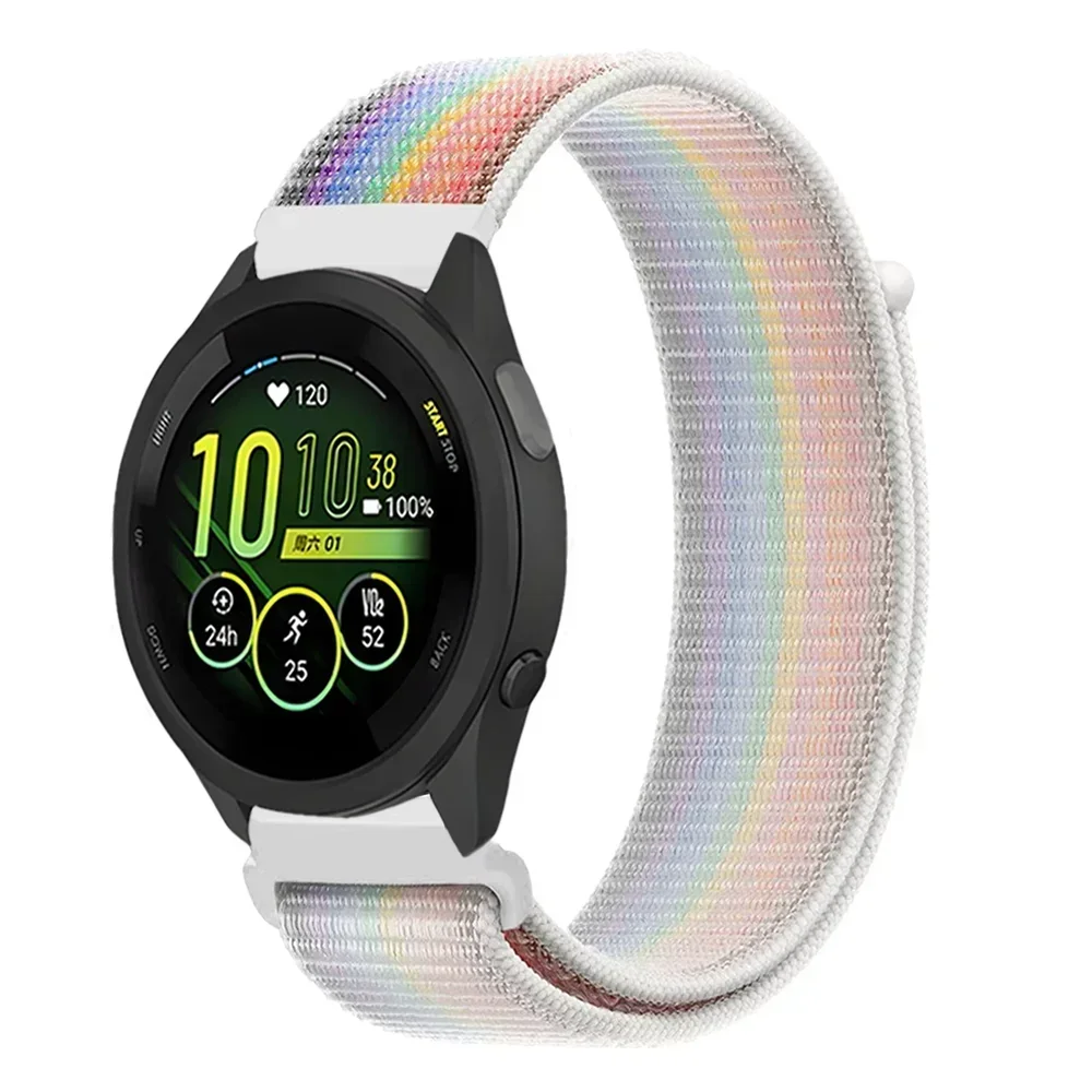 20 mm 22 mm Nylonarmband für Garmin Forerunner 970 965 955 570 265 165 55 Sportarmband Garmin für Venu 3 Vivoactive 6 5 Armband – Detail 25