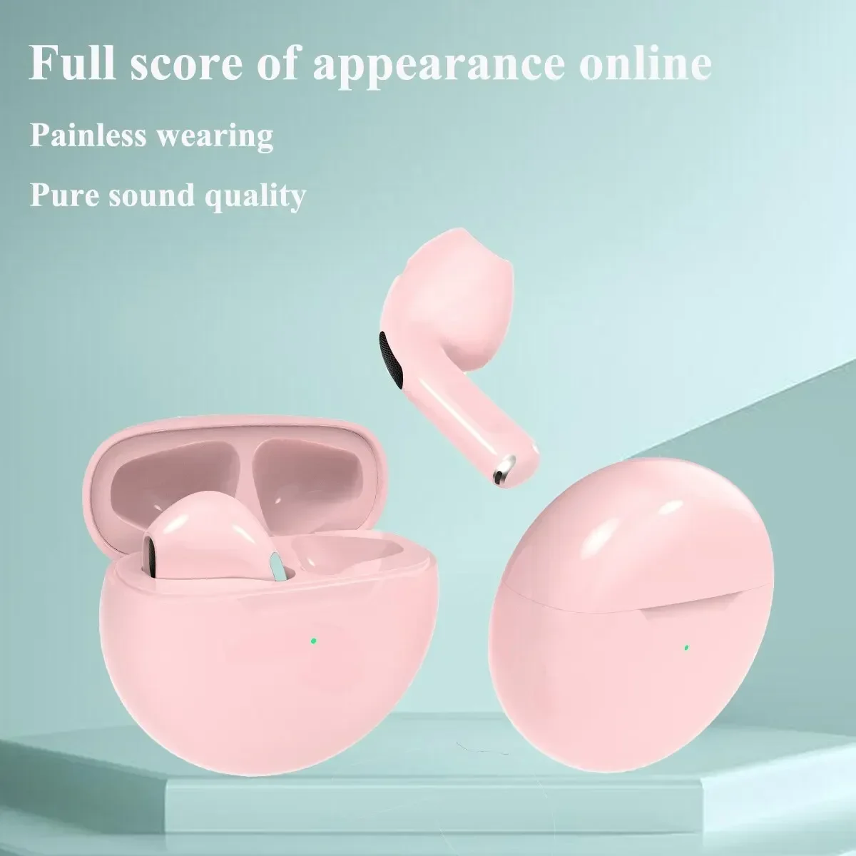 Air Pro6 Bluetooth Headphones Tws Earphone Bluetooth Wireless Bluetooth Headset Pods EarPods Wireless Headphones Pro 6 Earbuds