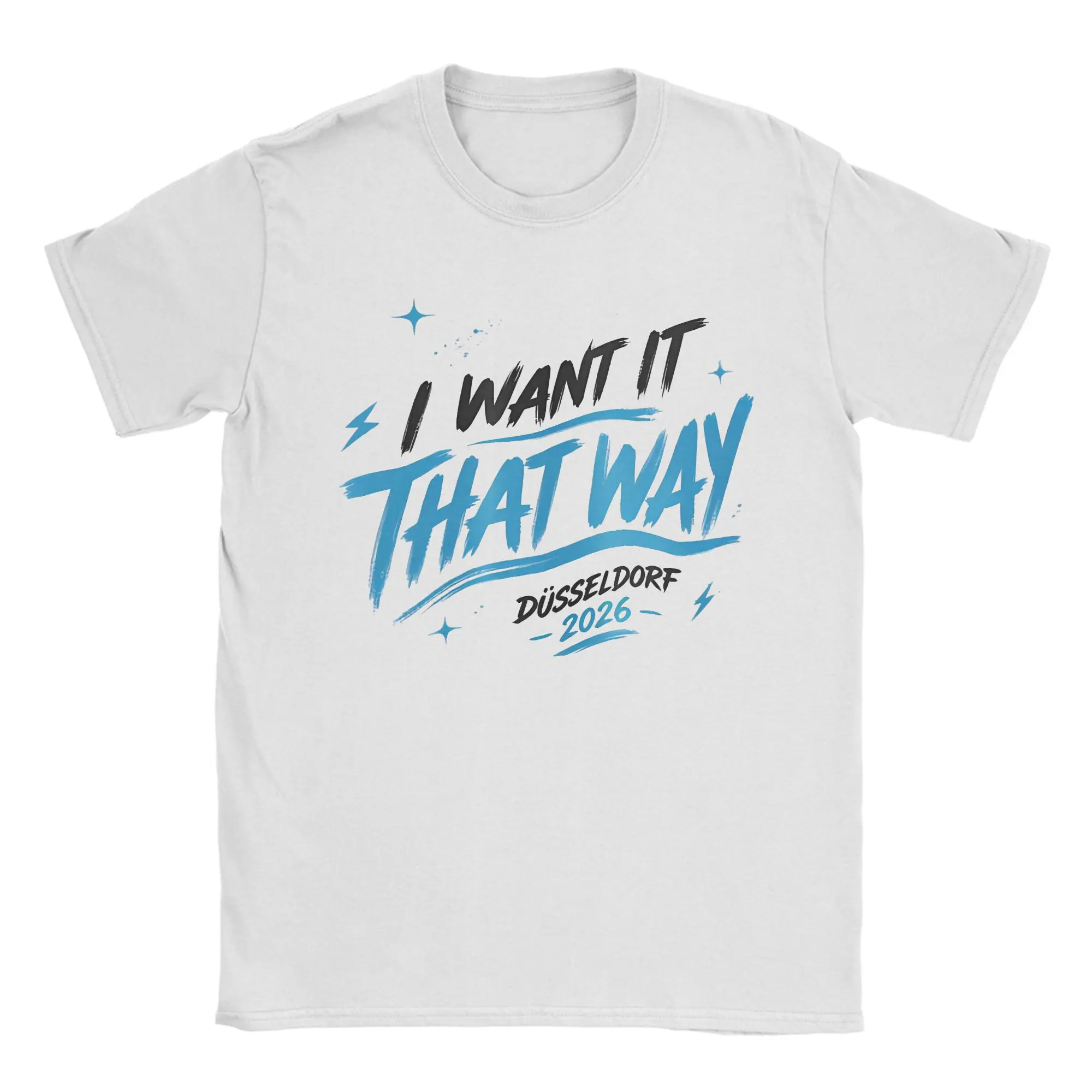 I Want It That Way T Shirt Men 100% Cotton Fun T-Shirt O Neck Backstreets Dna World Tour Millennial Shirt Short Sleeve Clothing