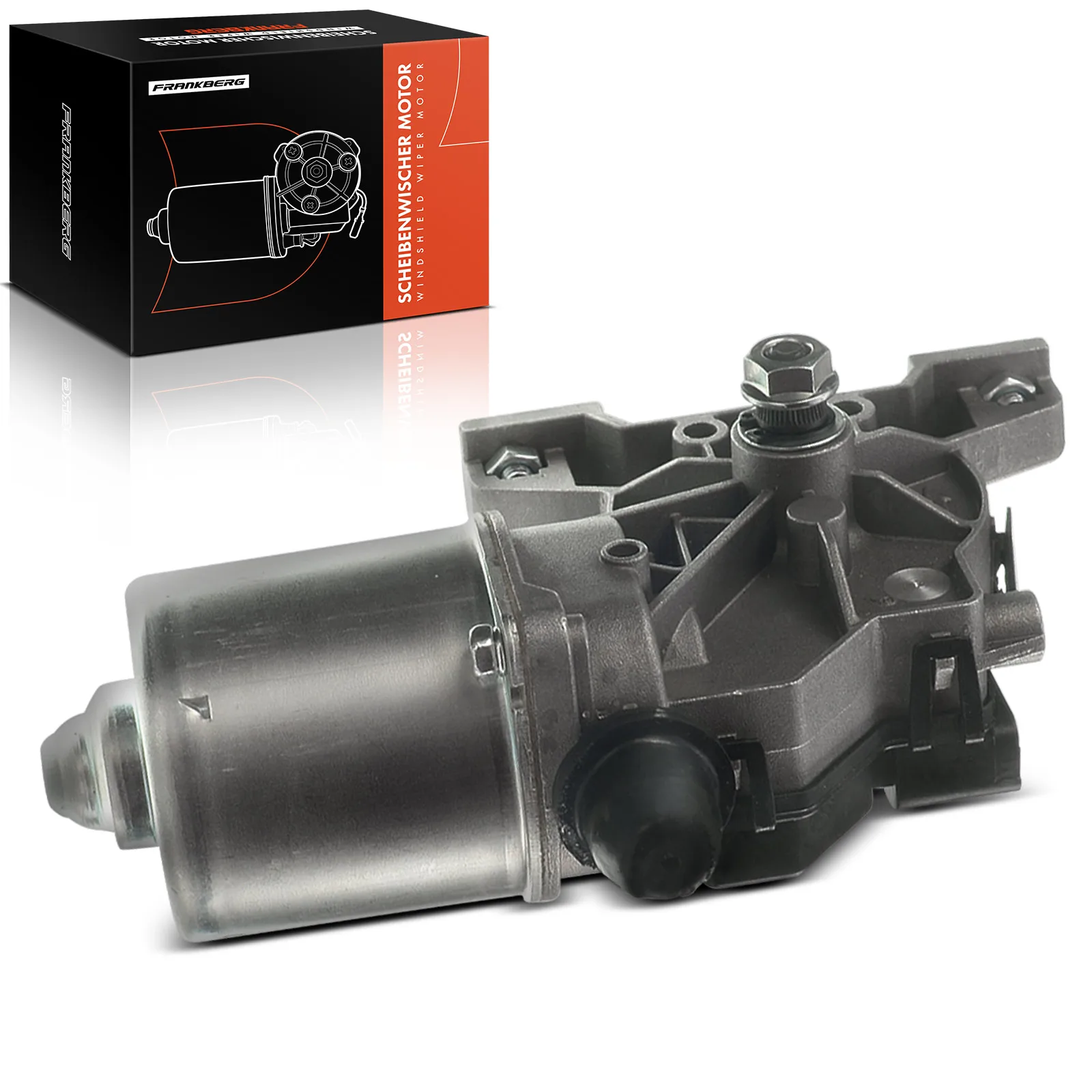 Frankberg 1x ruitenwisser Motor Schijfwissermotor voor Fiat 500 312 Bravo II 198 Lancia Delta 3 844 TGE511MOM 064014011010