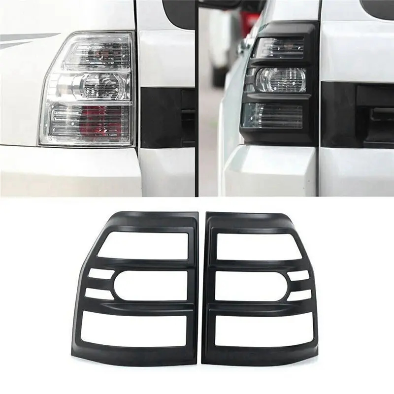 For Pajero Montero V97 V93 2007-2020 Accessories Parts 1 Pair Rear Tail Light Trim Frame Cover view 5