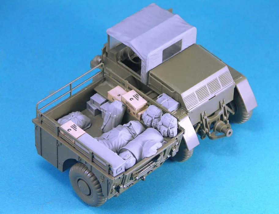 

1:35 Scale Die-cast Resin Model Assembly Kit for American M561Gamma Goat Off-road Truck Pileup Conversion (no Etching) Unpainted