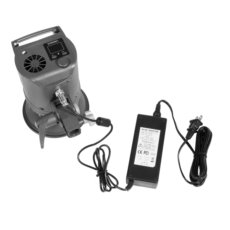 Selens AC DC 19V 9V 5A محول تحويل التيار الكهربائي لـ Yongnuo Video LED Light YN600II YN300 Air YN760 YN1200 مع كابل تيار متردد