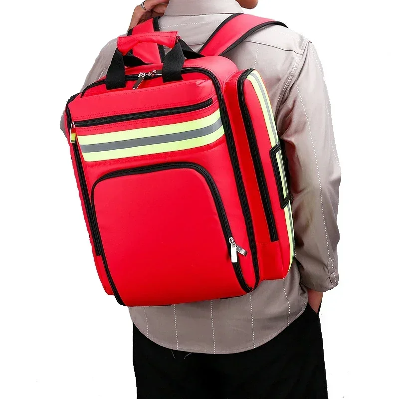 First Aid Kit Emergency Rescue Backpack Civil Air Defense Earthquake Relief Bag Large Capacity Classified Storage Survival Kits