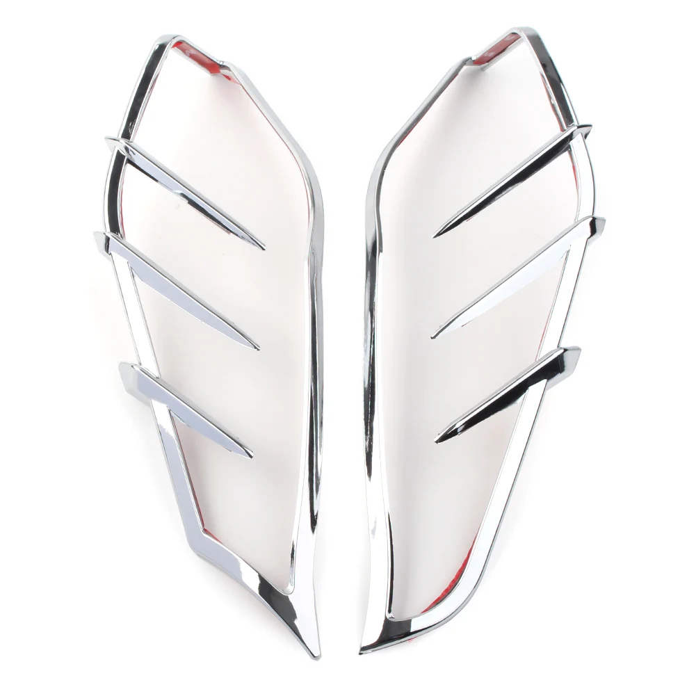 2X Motorcycle For Harley Electra Tri Glide FLHTC FLHTCUTG 2009-2016 ABS Mid-Frame Air Deflector Trim