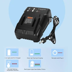 For RIDGID AEG Li-ion Battery 2A Fast Charger For AEG 14.4V 18V Serise Electric Drill Screwdriver Tool Battery Charging