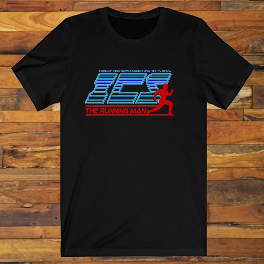 ICS Running Man TV Show Men's Black T-Shirt S-5XL