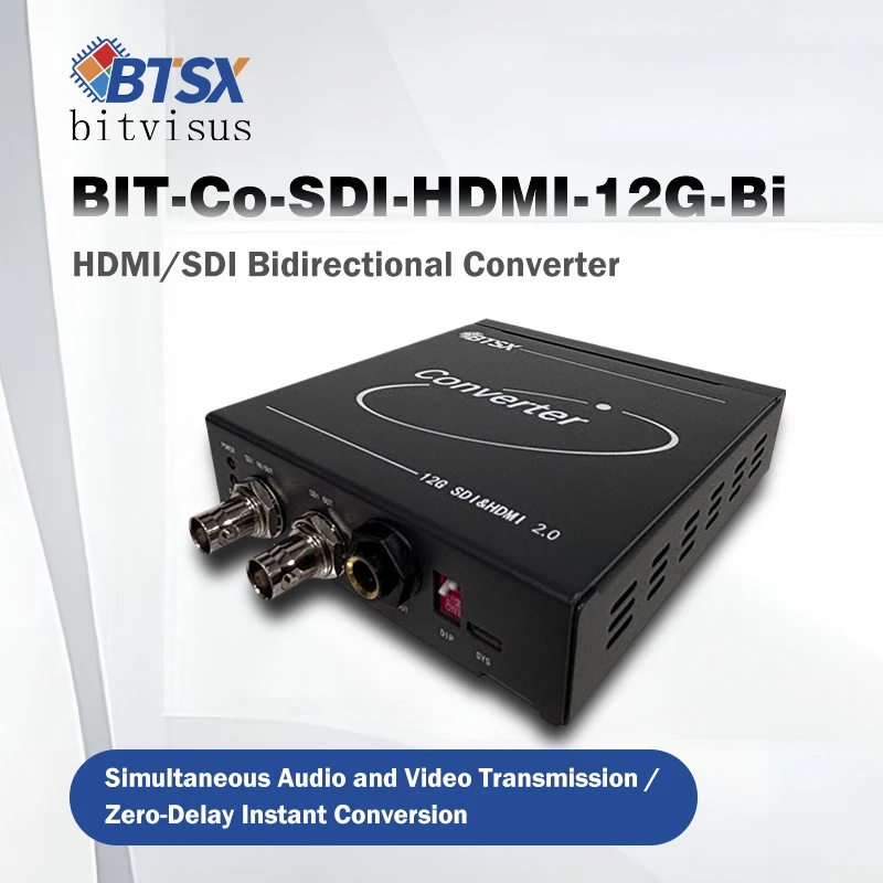 

X 12G - SDI HDMI 2.0 Converter | Real - Time Processing, SDI Clock Recovery, Hot - Swap for Medical Imaging/Command Centers