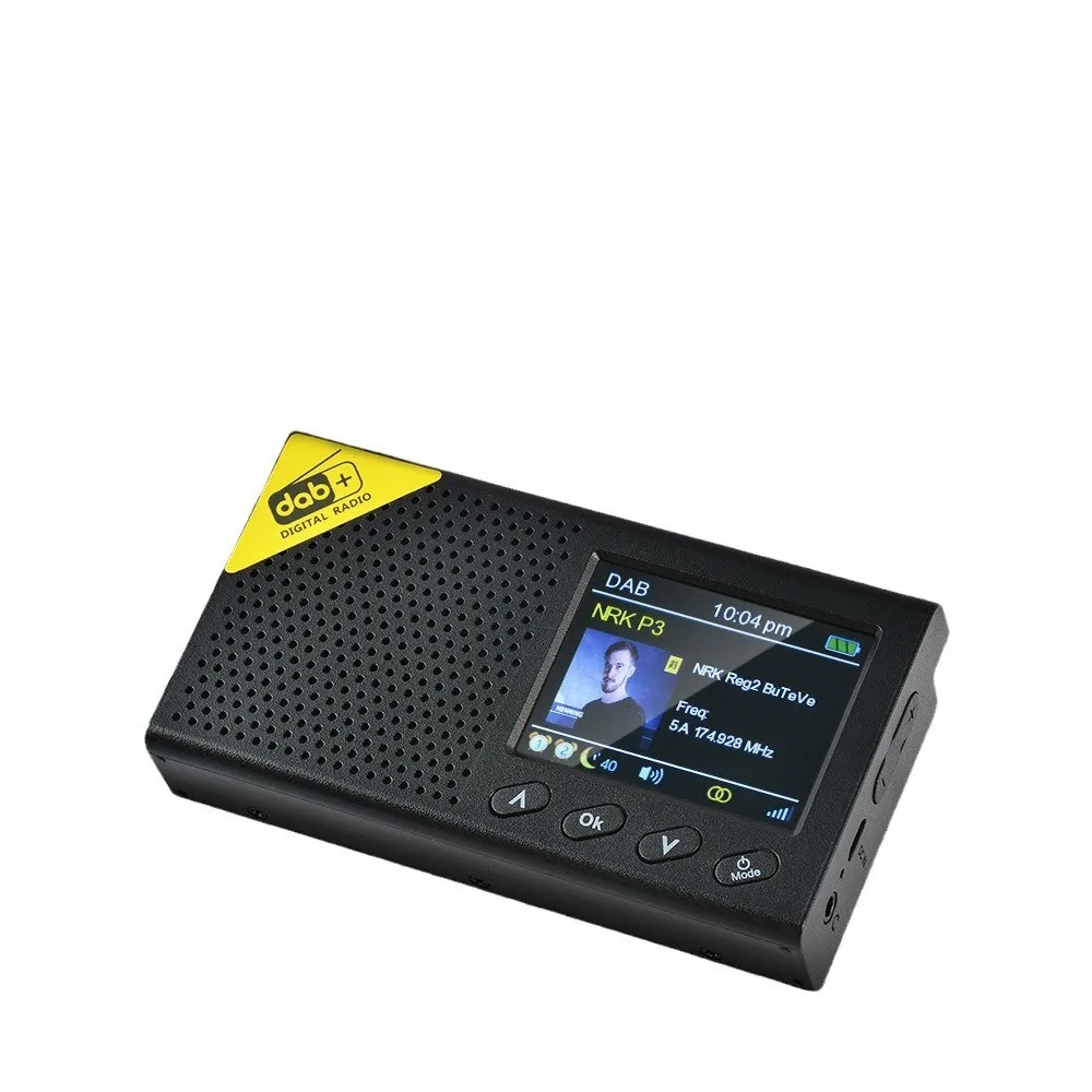 

Multifunction Portable BT 5.0 Speaker DAB+ Radio with LCD Display Outside Auto Radio Europe DAB FM Digital Radio