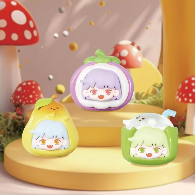 Anime Figure Yobu Leisurely Orchard Series Blind Box  Toys Surprise Mystery Blind Bag Cute Dolls Ornament Children Birthday Gift