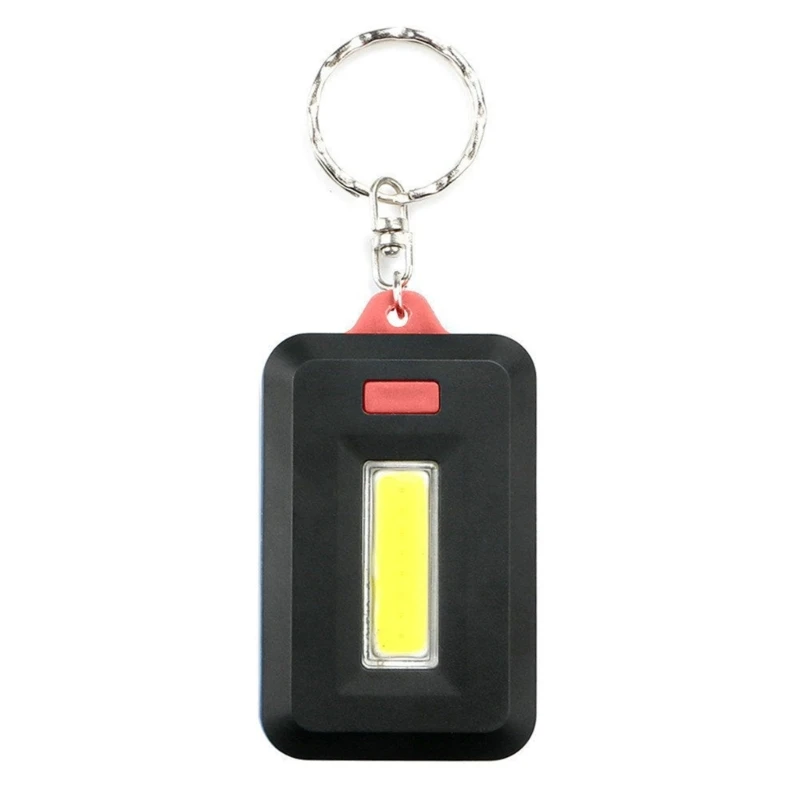 A2BF 3 Light Modes Keychain Flashlight Outdoor Mini Light Keychain Work Lamp for Fishing Dog Walking Portable Flashlight