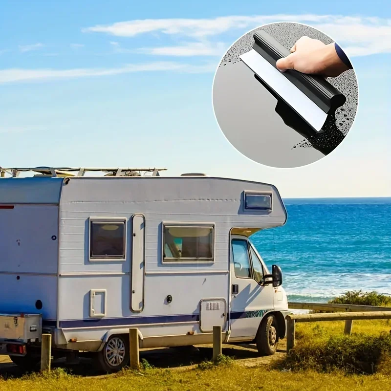 Auto Flexible Weiche Silikon Wischer Fenster Reinigung Glas Schaber Silikon Handliche Rakel Auto Klinge Sauber Schaben Film Schaber