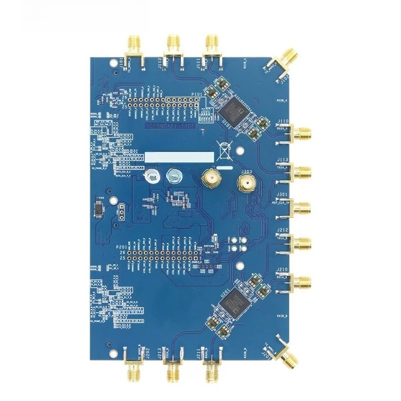 Dual Channel Transceiver Evaluation Board, High Speed MIMO Analog RF Signal Acquisition Development Module