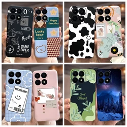 Honor X8a Case Unique Art Painted Cover Soft Silicone Phone Case For Honor X8a X 8a HonorX8a Back Cover 6.7'' Fundas Capa Bumper