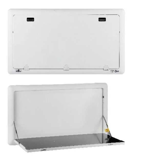 RV Dining Table Camper Folding Outdoor Tables Caravan Trailer Folding Table with Led Light