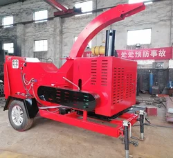 YG High Performance Commercial Industrial Wood Chipper Machine Crusher Diesel Wood Chipper Shredder Tree Branch Equipment Sale