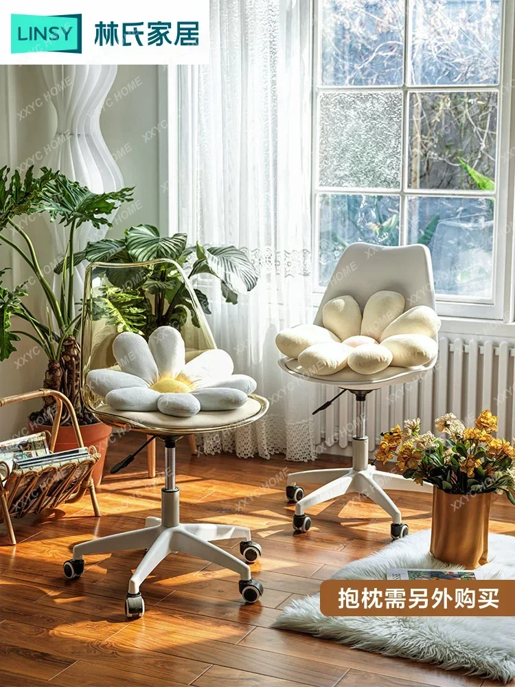 Computer Height Adjusting Ergonomic  Office Study  Swivel Chair Study Chair Dressing Bench