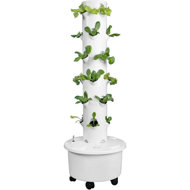 

HOME.GX Hydroponic Tower Vertical Planter Tower Hydroponics Growing System Kit with 24 Net Pots (Without Lights