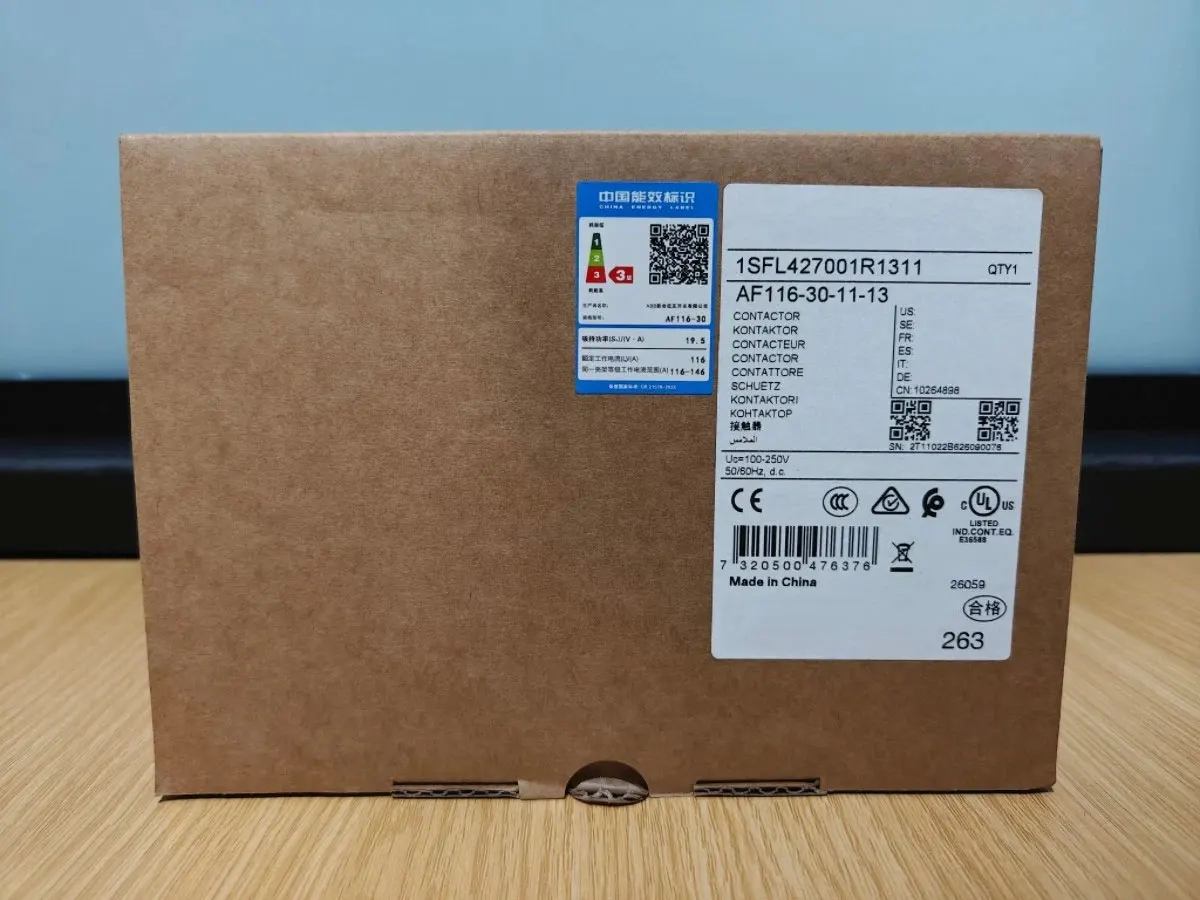 Brand New original AF116-30-11-13 1SFL427001R1311 Contactor 116A 100-250V 3-Pole Fast Shipping One-year warranty