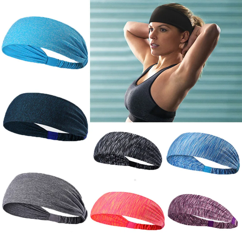 Sports Hair Accessories Elastic Headwear Yoga Headbands Athletic Wear Head Band Sport Hairbands