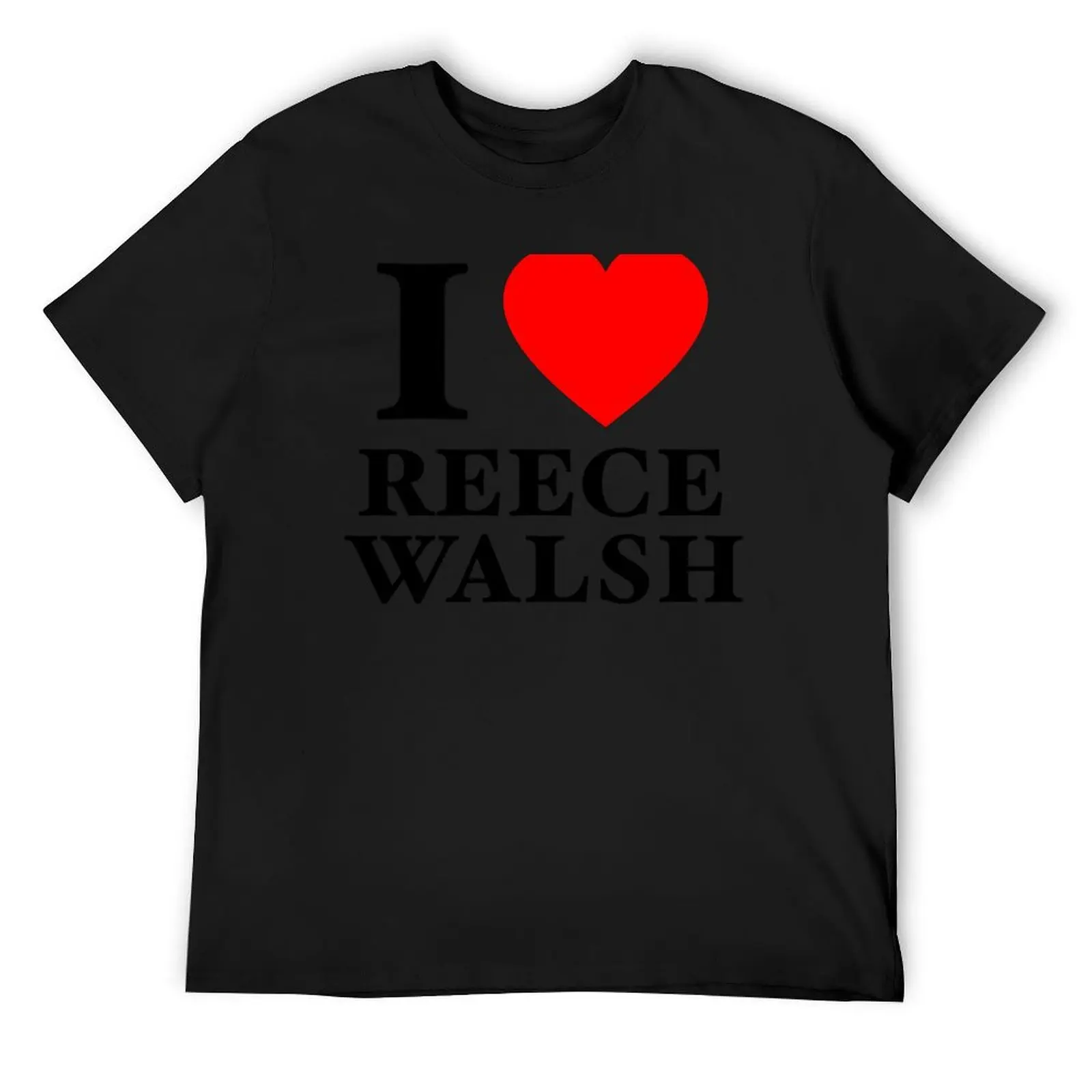 

I heart Reece Walsh!! T-Shirt quick-drying shirts graphic shirts men
