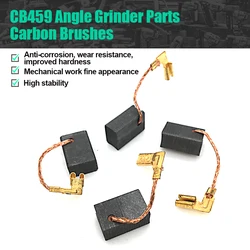 4Pcs Replace Carbon Brushes For Makita CB459 458 GA4534 4530 GA5030R GA4034 5434 5034 Angle Grinder Power Tool Fast Shipping
