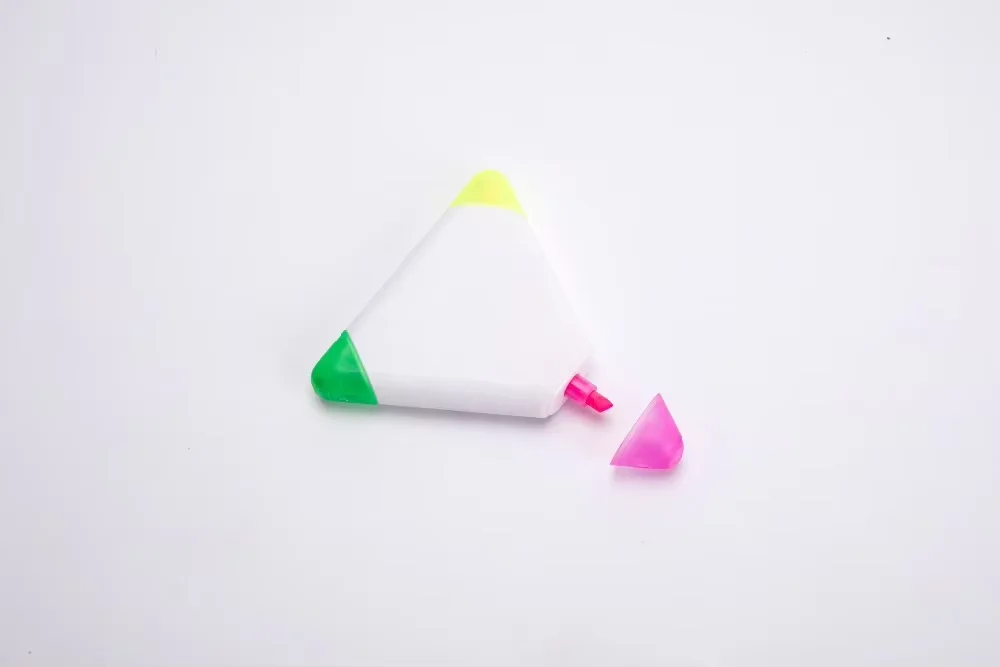 

Free 1 Color logo 5 end promotional highlighter gift /office/school supply/ business /ad pen/company logo